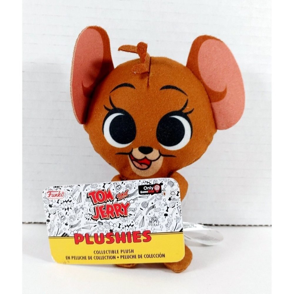 Funko  Tom And Jerry Plushies Jerry GameStop Exclusive 5" Plush, NEW